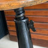 Old industrial stool Singer