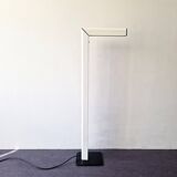 L-shaped metal floor lamp, 1970's/1980's