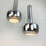 Paire de suspensions “Guldpendel” design Vilhelm Lauritzen Louis Poulsen, Danemark