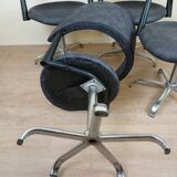 Set of four Vintage armchairs circa 1980