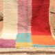Unique Moroccan rug in natural wool 3x2 m