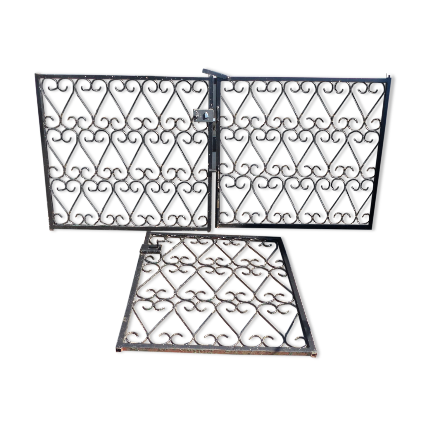 Wrought iron gate