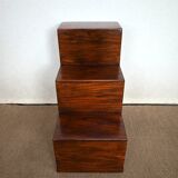 Bout de Canapé, structure Escabeau, in Teak - 1960
