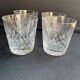 Whiskey glasses - hand-cut crystal