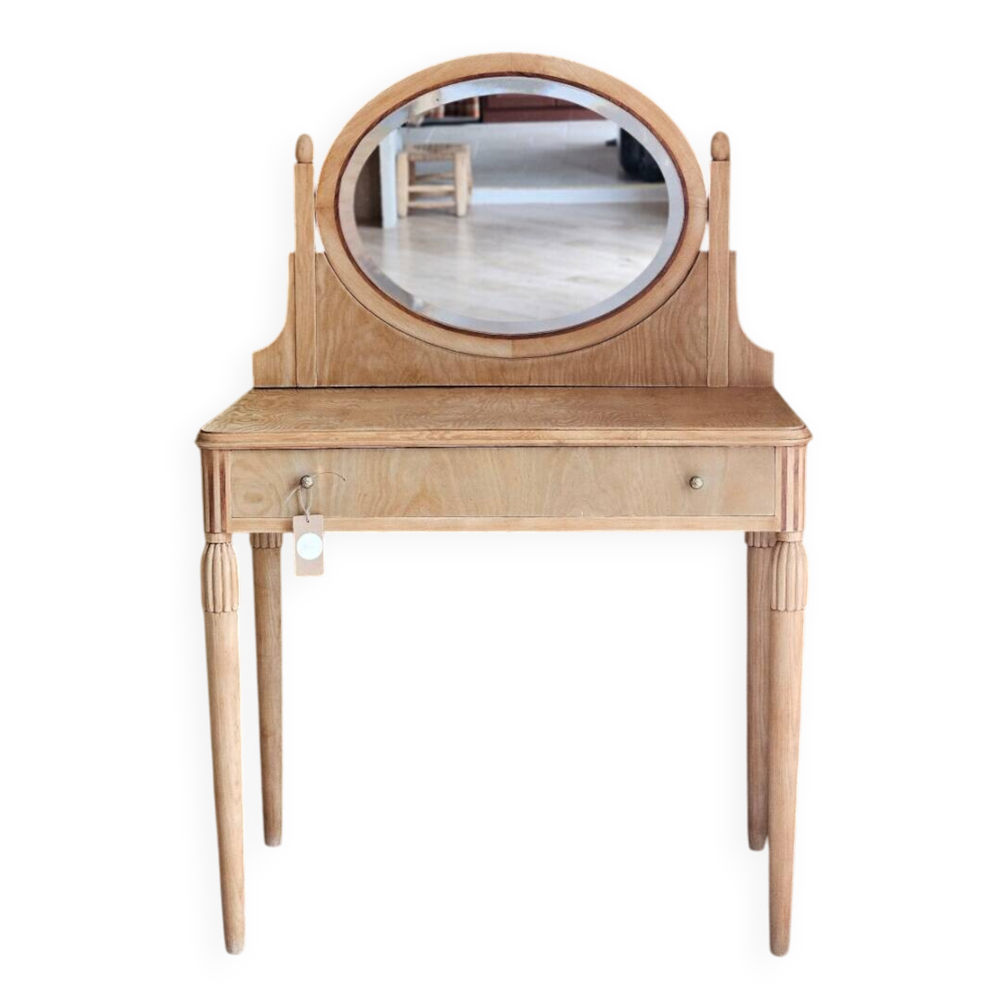 Art Deco marquetry hairdresser renovated | Elise