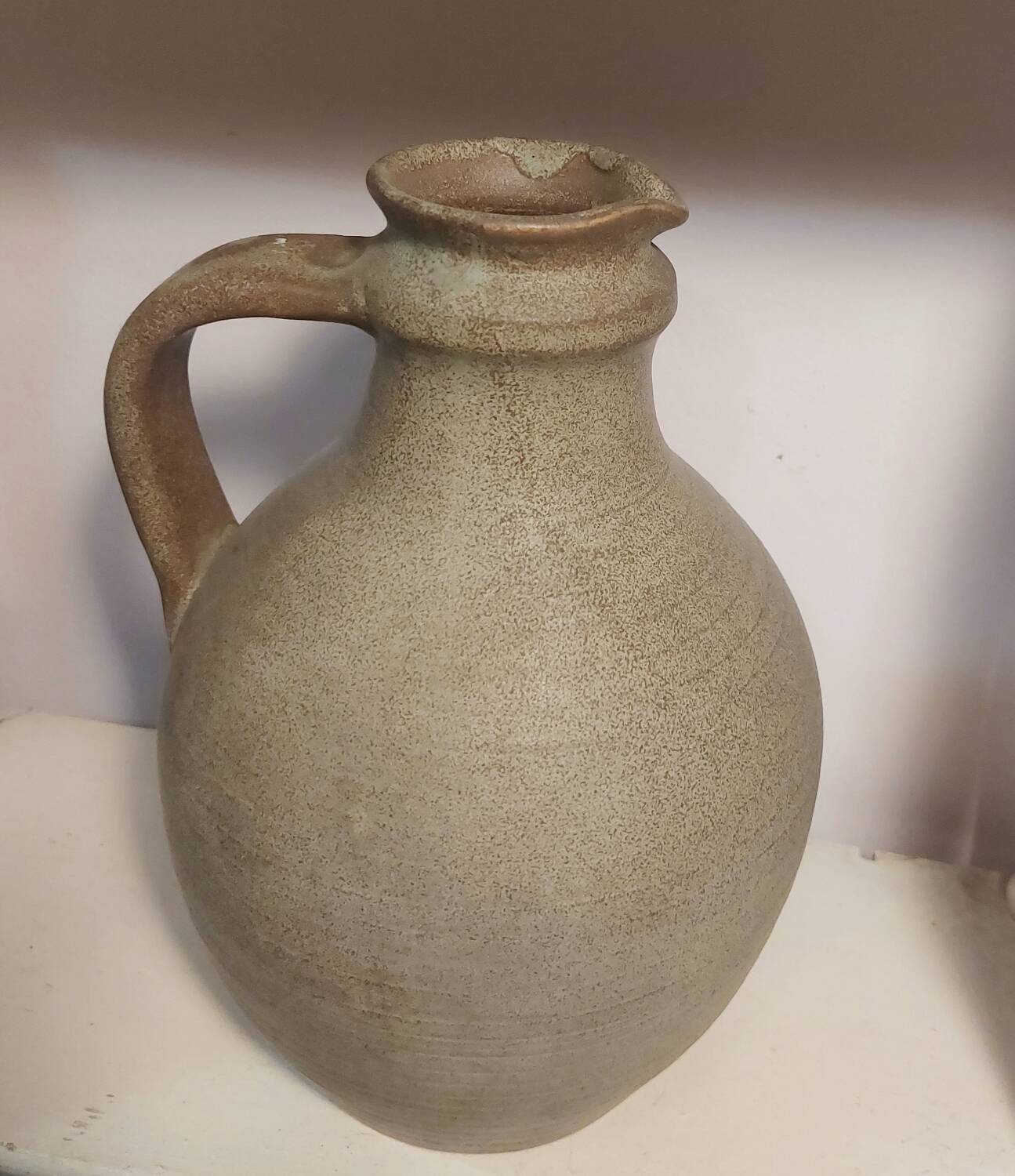 Stoneware jug