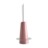 Pink conical pendant lamp from Evenblij, The Netherlands 1960's