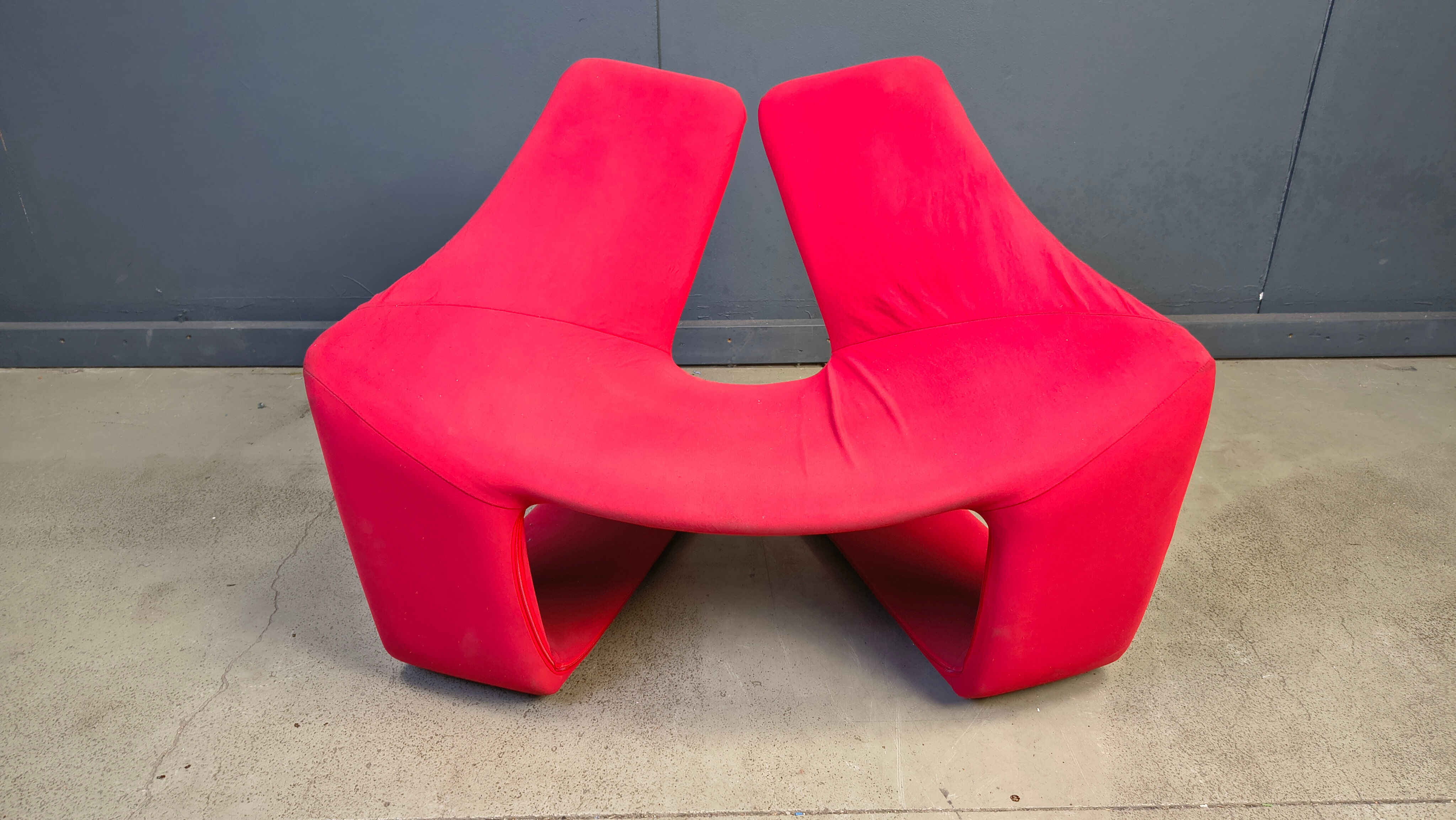 Zen lounge chair by Kwok Hoi Chan for Steiner Paris, 1980s