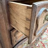 Nîmes Louis XV commode in carved oak