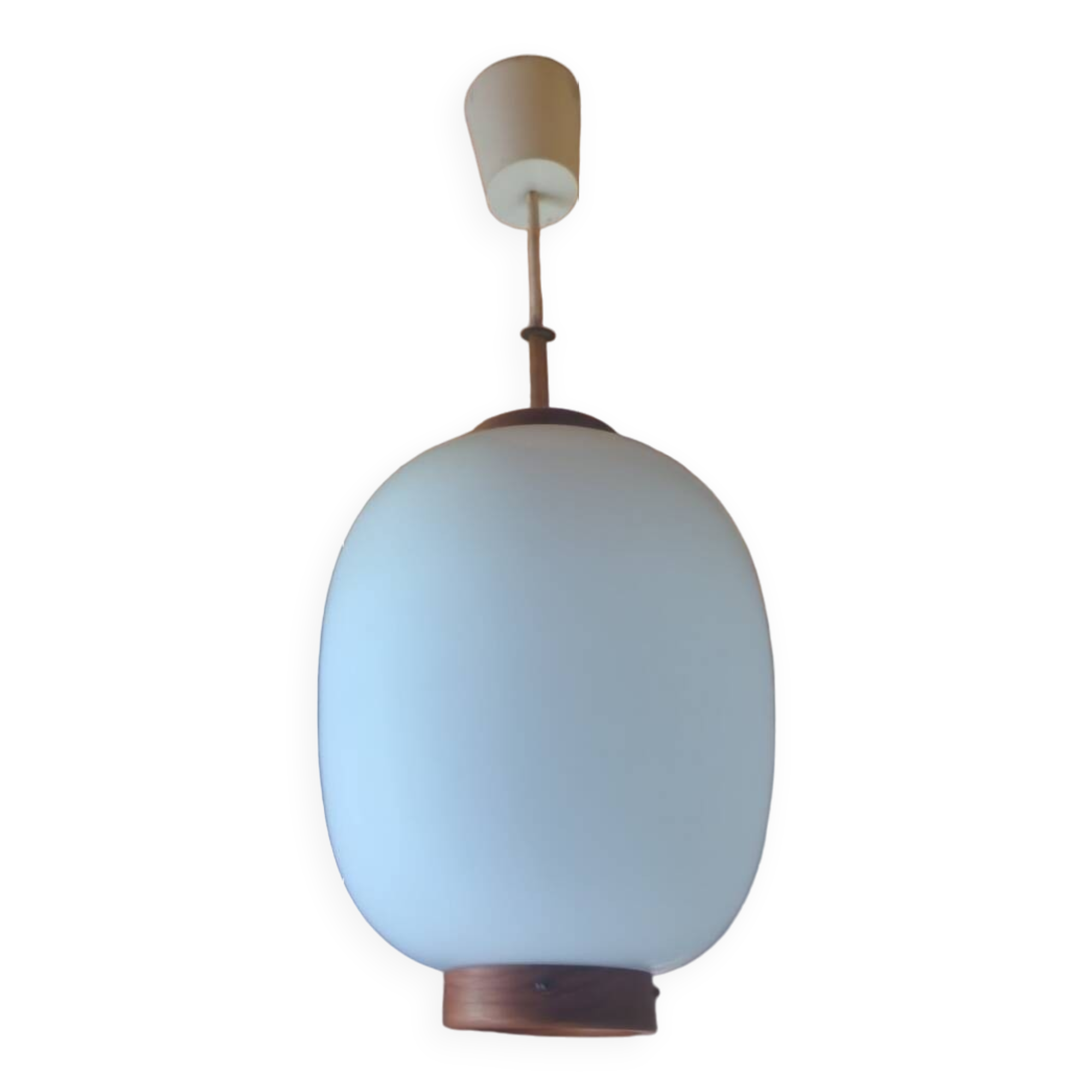 Vintage china chandelier by bent karlby lyfa edition