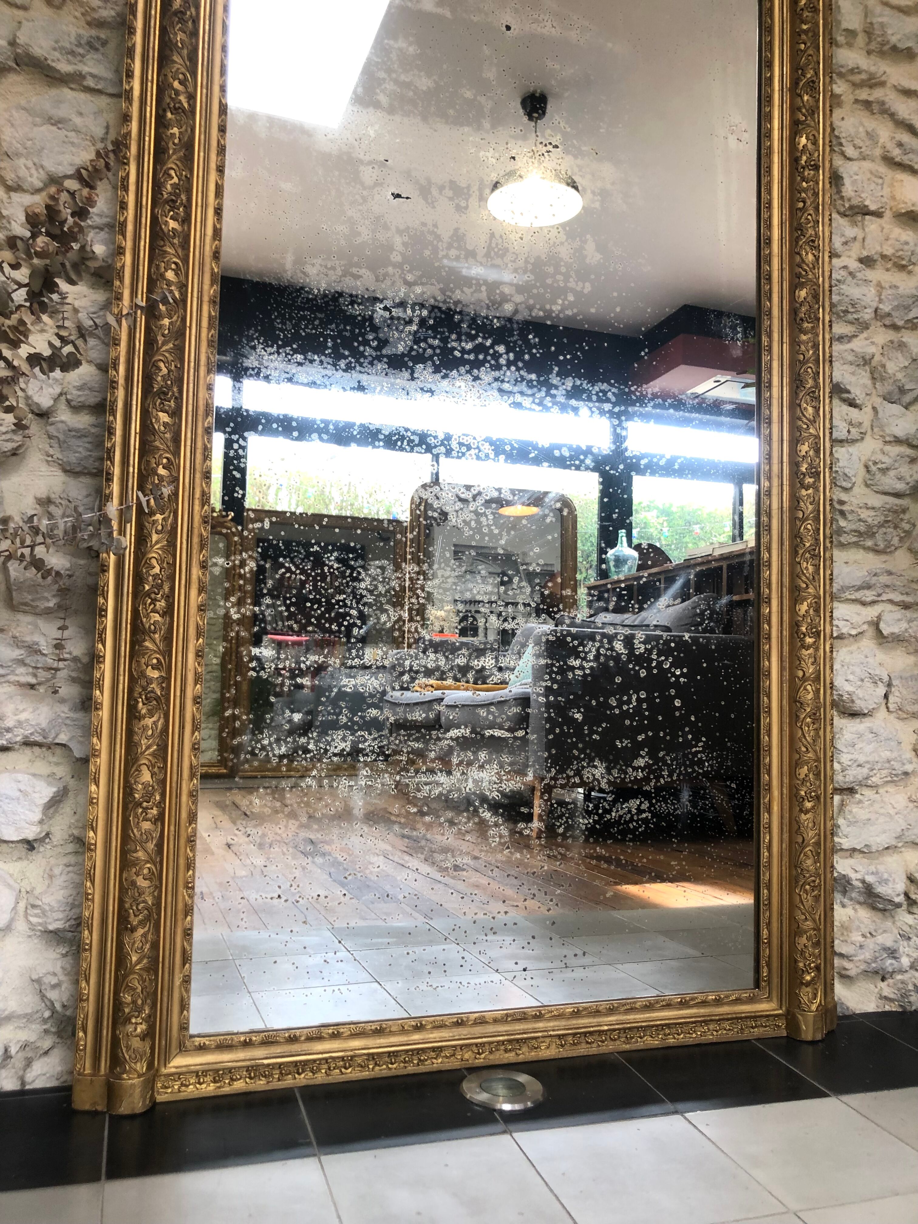 Miroir ancien 161x99cm