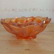 Carnival glass bowls
