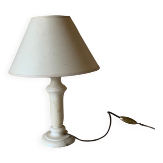 Lampe en albâtre