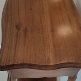 Vintage wooden dressing table with key