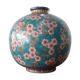 Ancien vase enamel of the Louviere