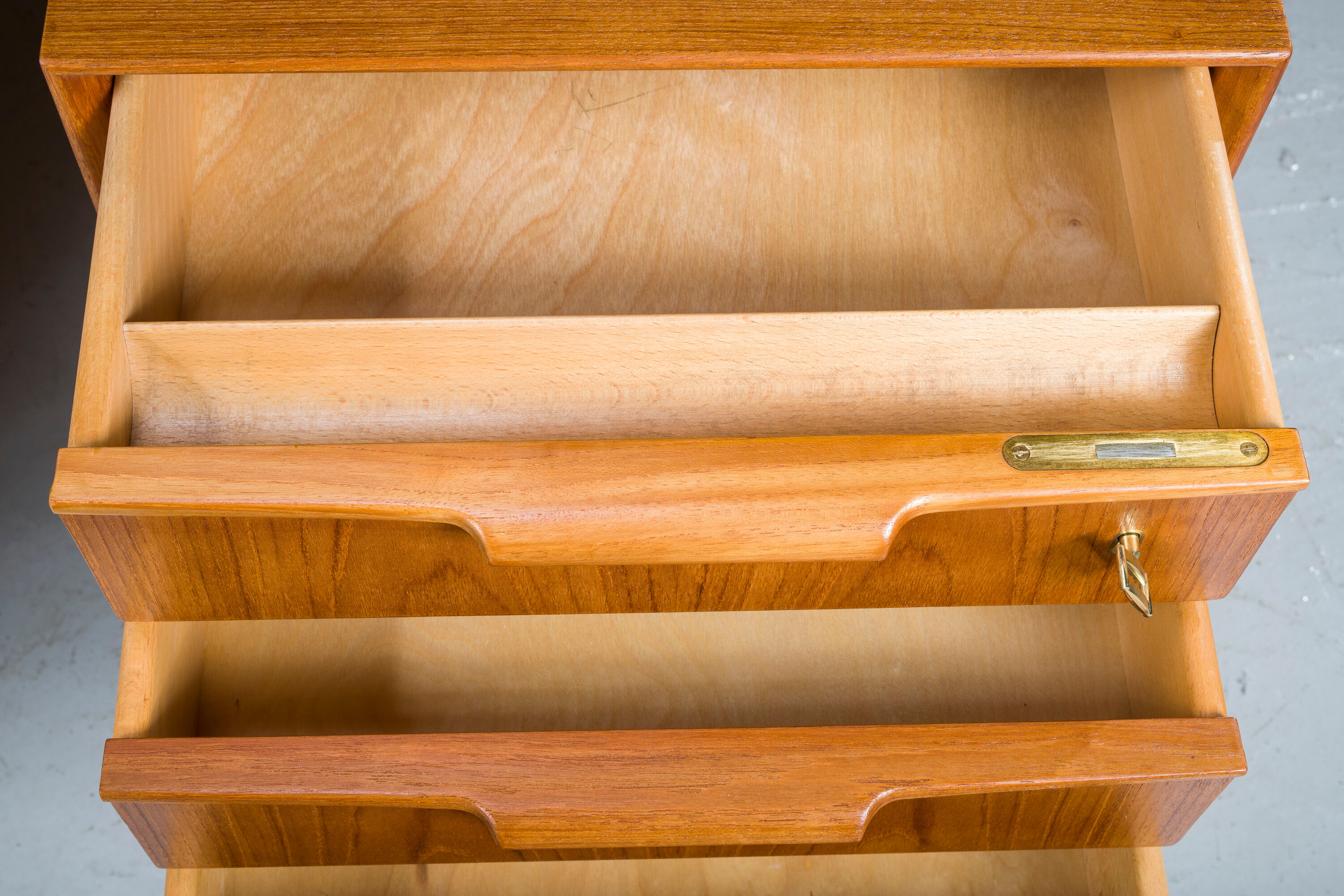 Teak 75 desk from Omann Jun, 1960s