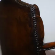 Chesterfield Director's Chair in Brown Cigar Leather