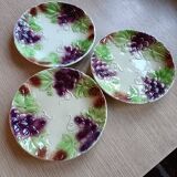 3 barbotine plates from Onnaing