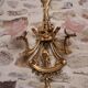 Pair of solid brass wall lights 81 x 49