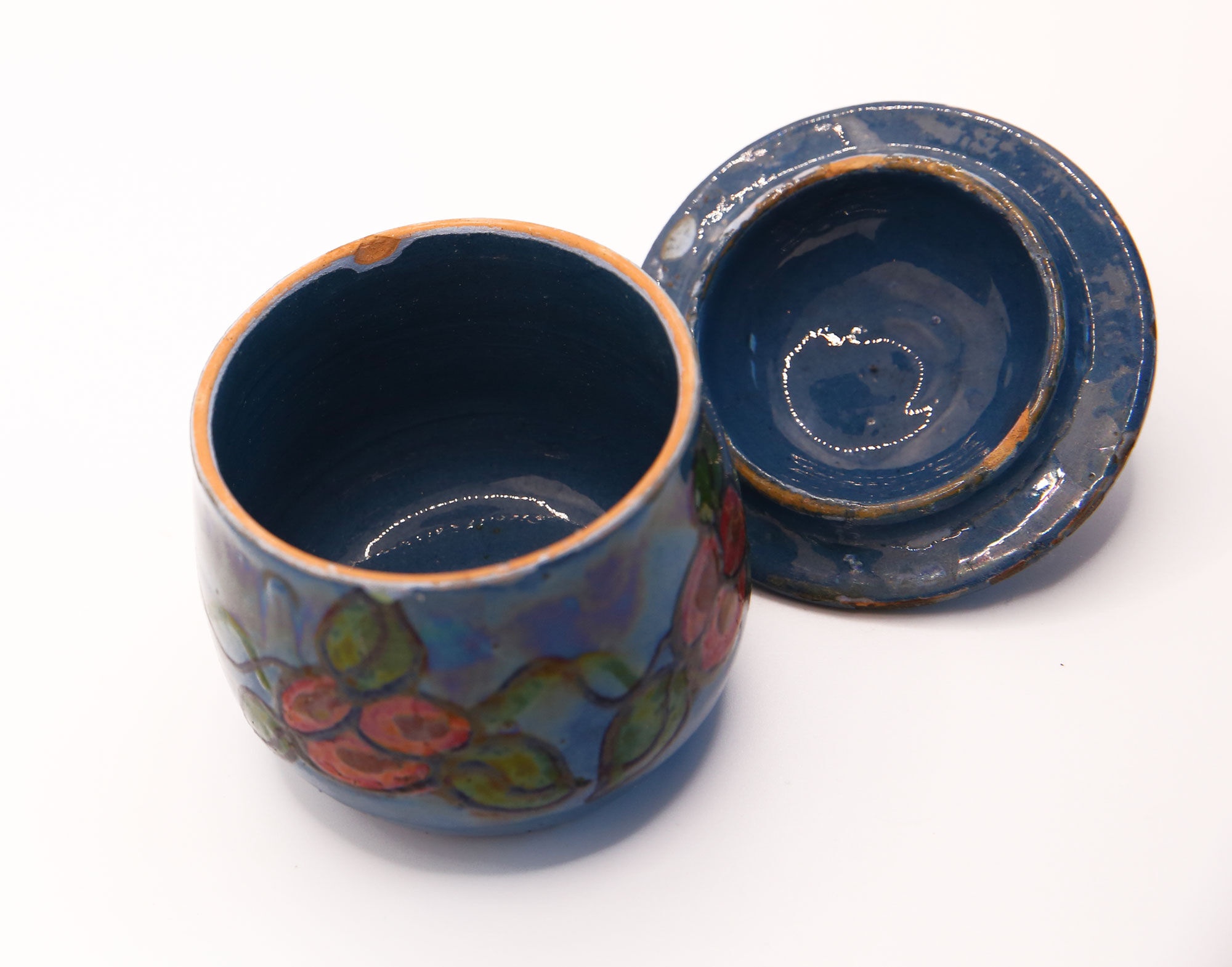 Savoyard Art Deco pot by Emile Simonod