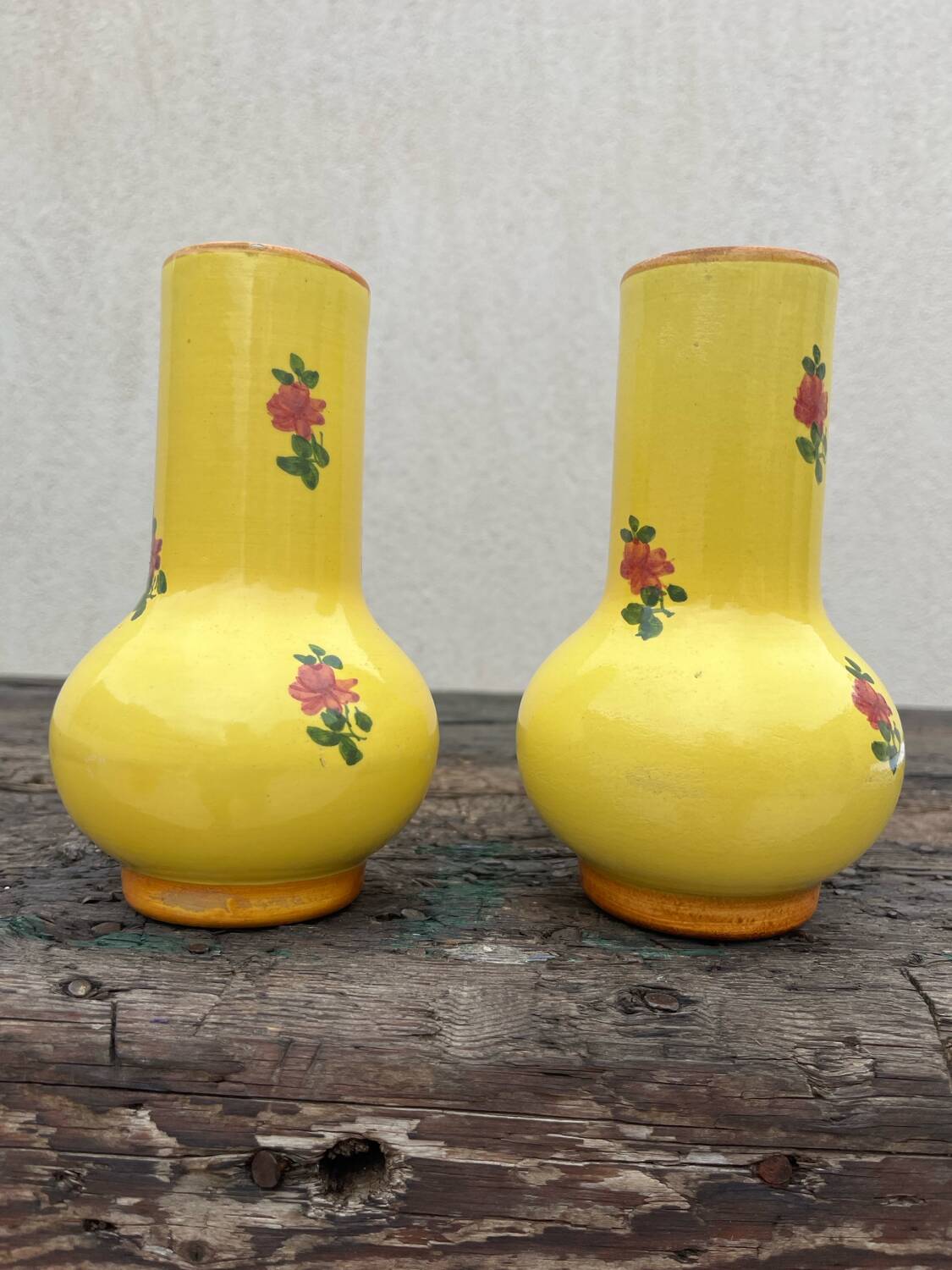 Pair of Vallauris vases by Jerome Massier