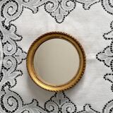 Gilded wooden mirror 15cm