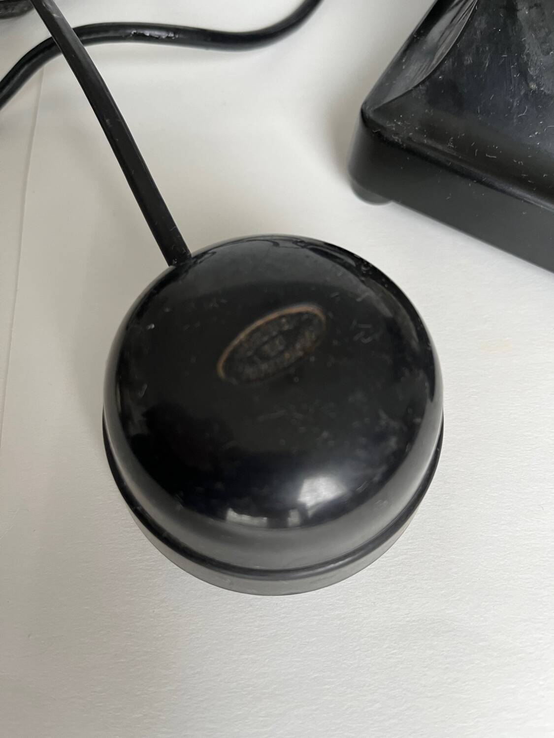 Old Bakelite telephone