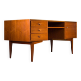 Bureau de direction moderne en teck du milieu du siècle, Allemagne, années 1960