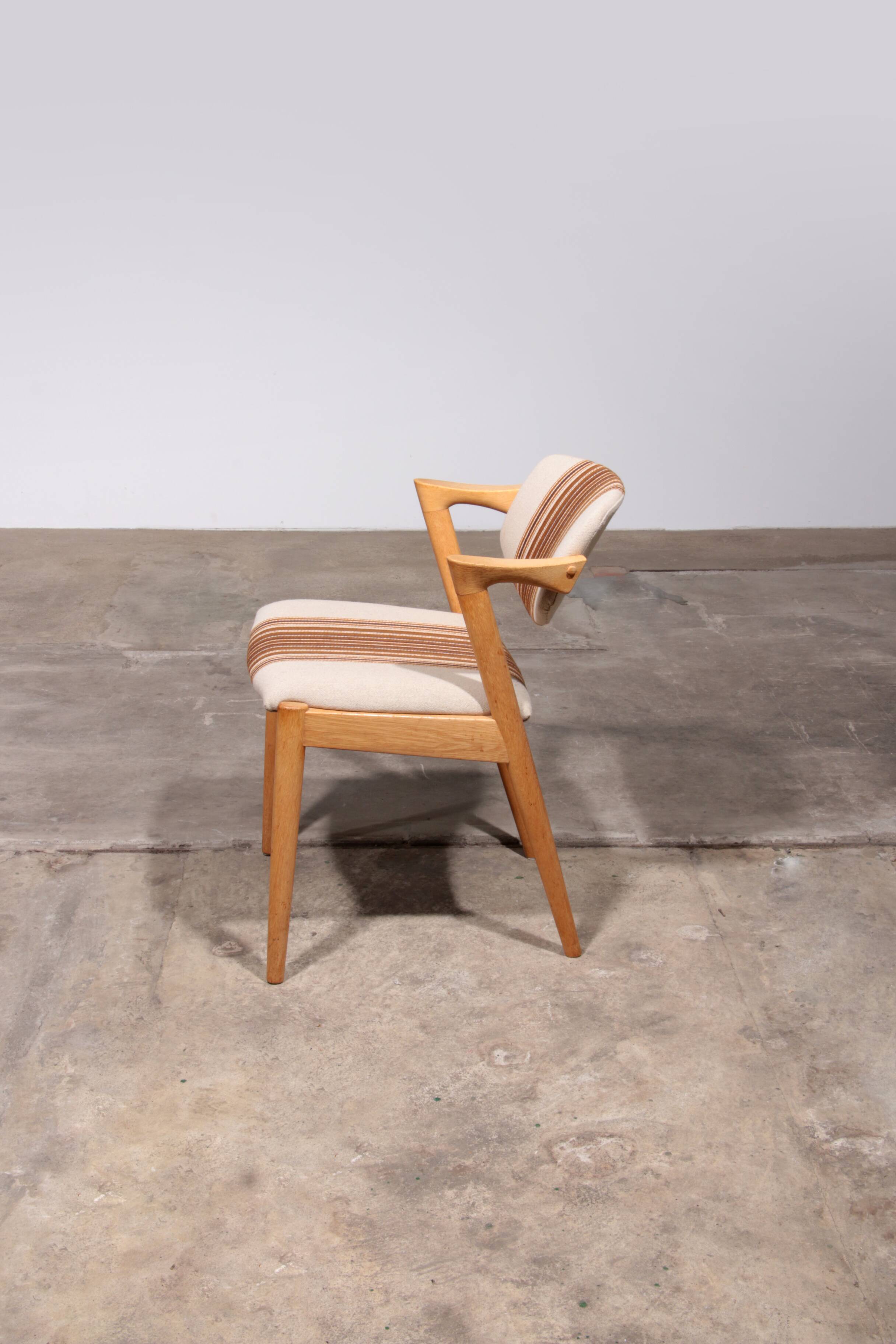 Kai Kristiansen 14 chairs Model 42 made by Schou Andersen 1960 Denmark