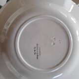 Set of 11 Vernon pattern soup plates, 1940s