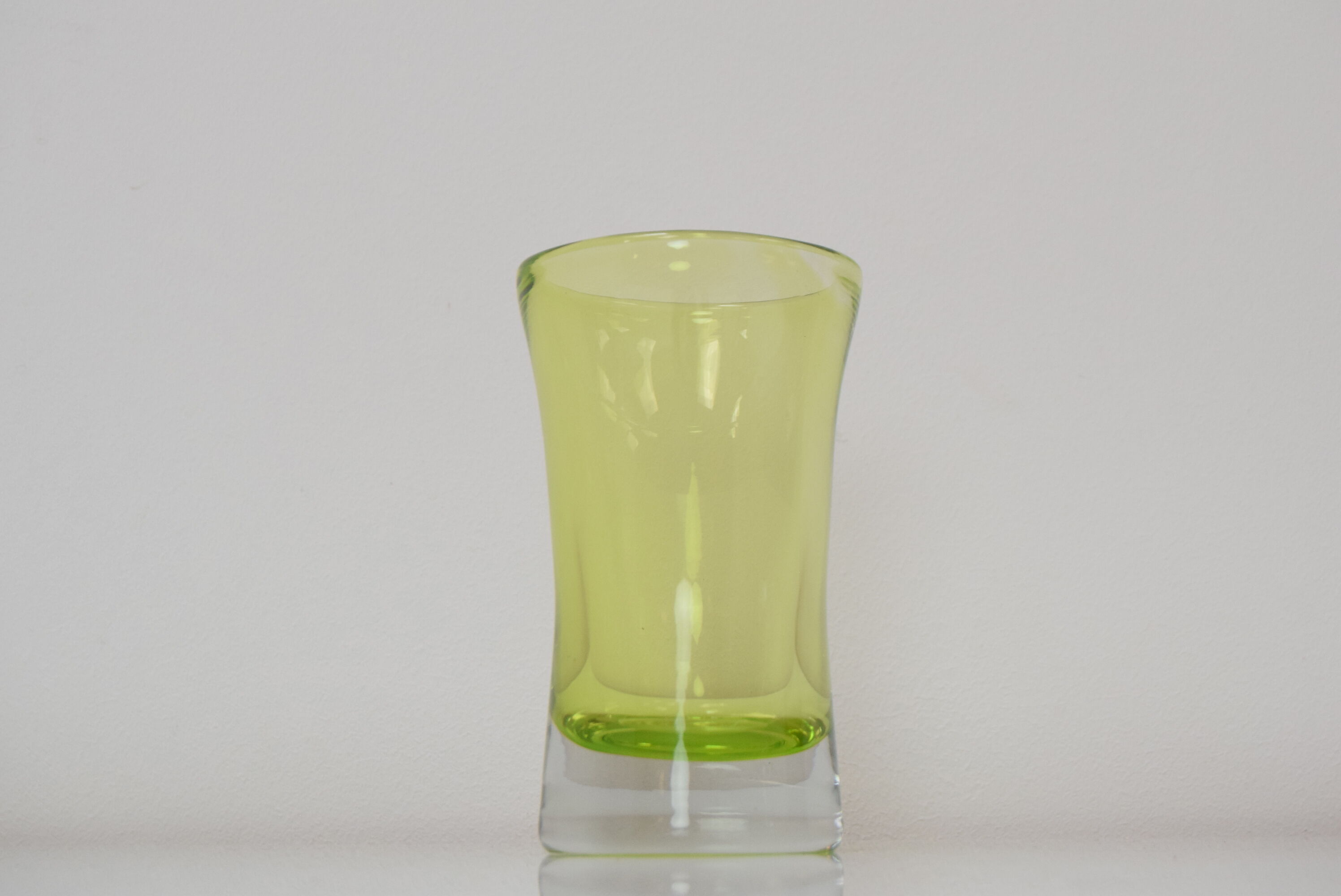 Mid-century art glass vase, Czechoslovakia,1960's.