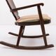 Rocking-chair scandinave Mid-Century