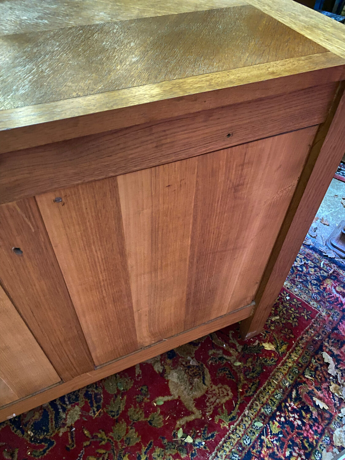 Louis XV style cherry chest of drawers