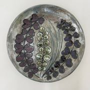 Assiette murale en céramique Rusha Handarbeit, années 1970, Allemagne