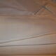 Lot de 6 grandes serviettes de table coton blanc ecru