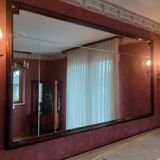 Mirror matching the 4-door mahogany sideboard