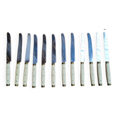 Set of 12 bakelite knives