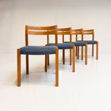 Set of 4 Niels Otto Moller chairs model 84, 1960’s