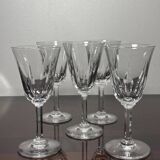 5 Verres Saint Louis Modèle Cerdagne