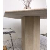 Travertine table