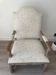 Low armchair in Louis XV style