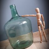 Demijohn 10 L clear green