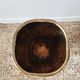 Italian brass hammered umbrella stand 1970-80