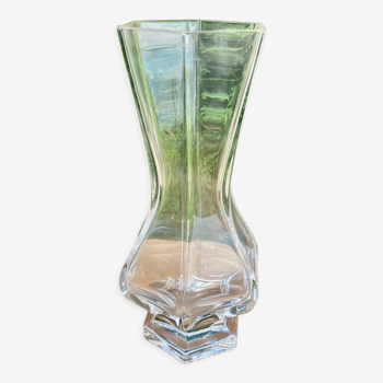 Vase hexagonal cristal estampillé au cul  sevres -france