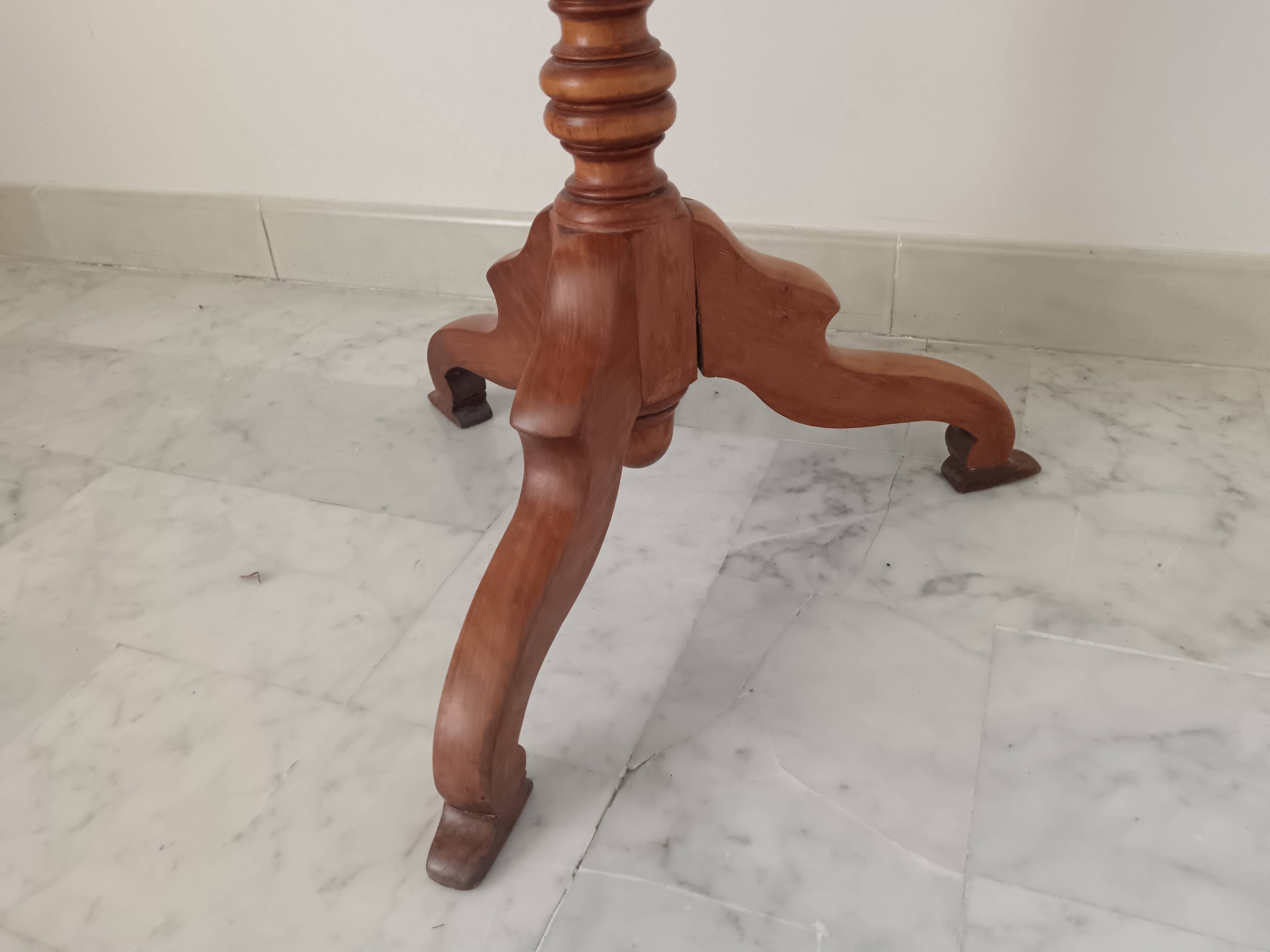 Wooden side table