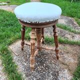 Tabouret de piano ancien style louis xvi