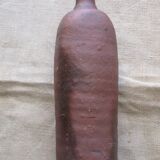 Rustic raw gres bottle
