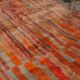 Moroccan Berber rug Mrirt brown red orange modern