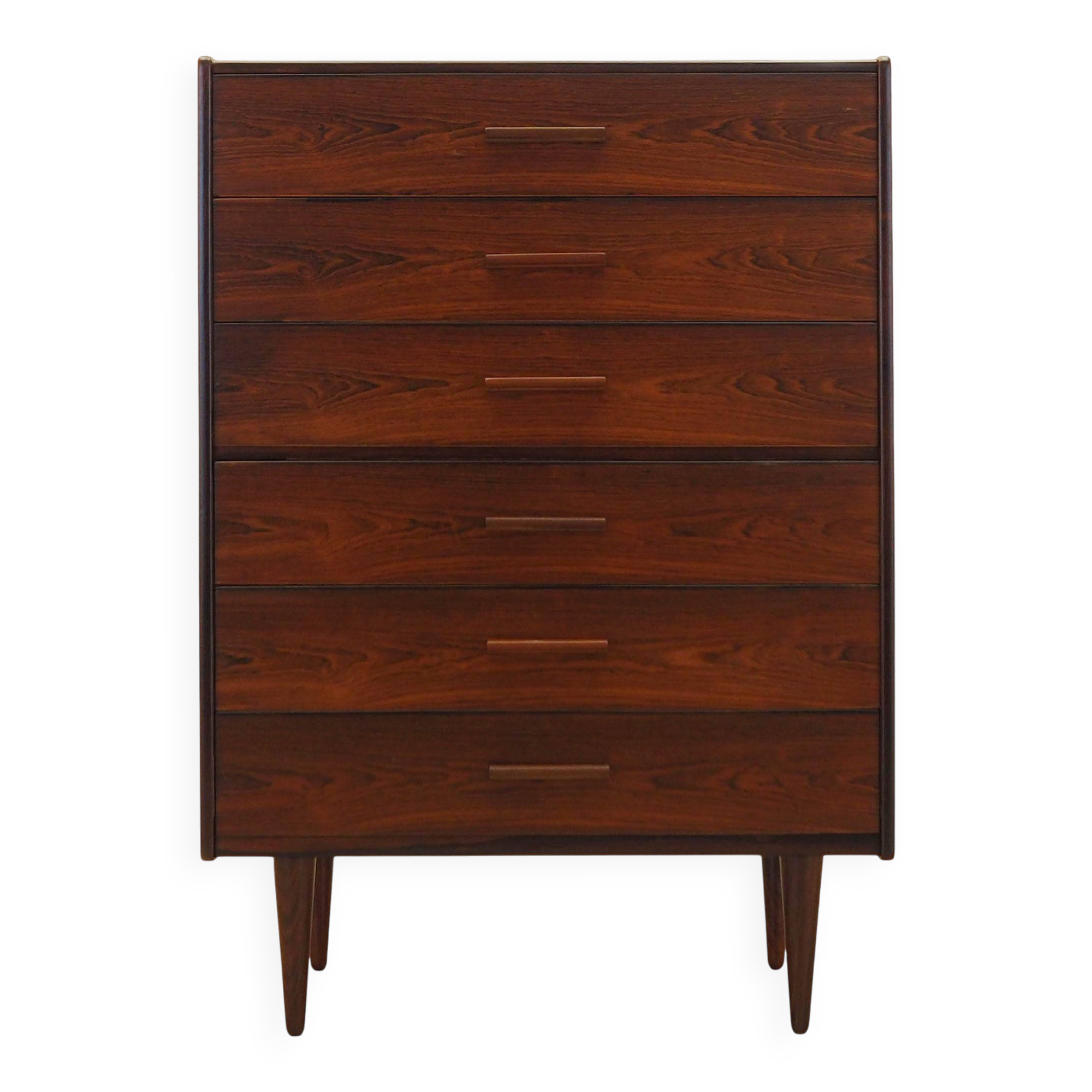 Rosewood chest of drawers, Danish design, 1970s, made in Denmark