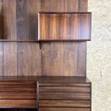1960s 1970s Rio Rosewood Shelving System by Poul Cadovius for Cado Denmark